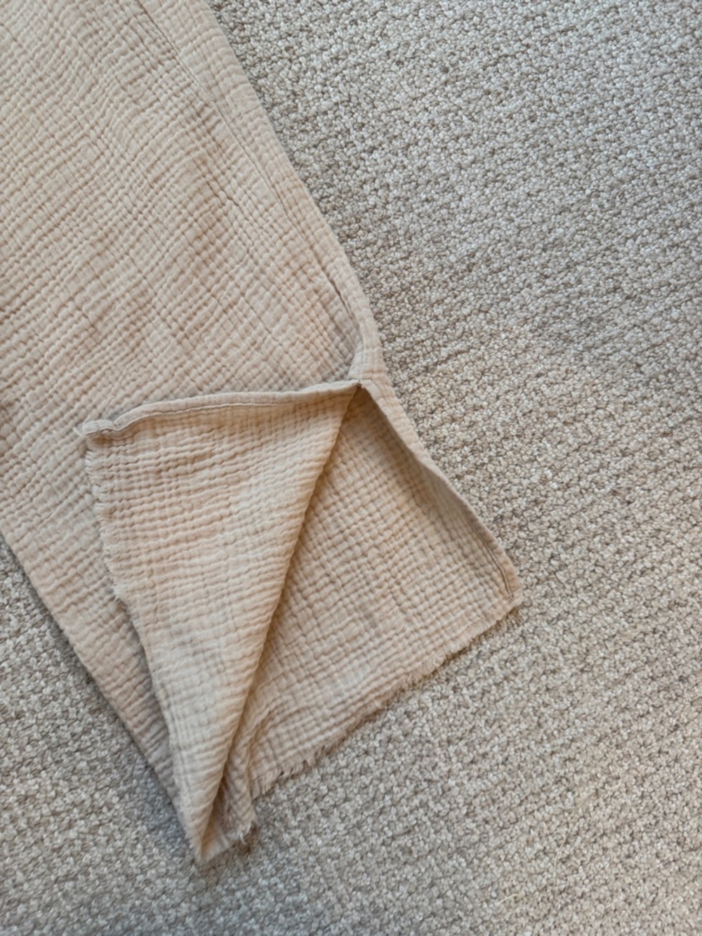Rails Light Beige Gauze 2 Piece Matching Set - Top and Wide-Leg Pants Size M - Picture 7 of 11
